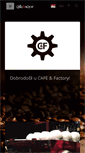 Mobile Screenshot of cafe-factory.net
